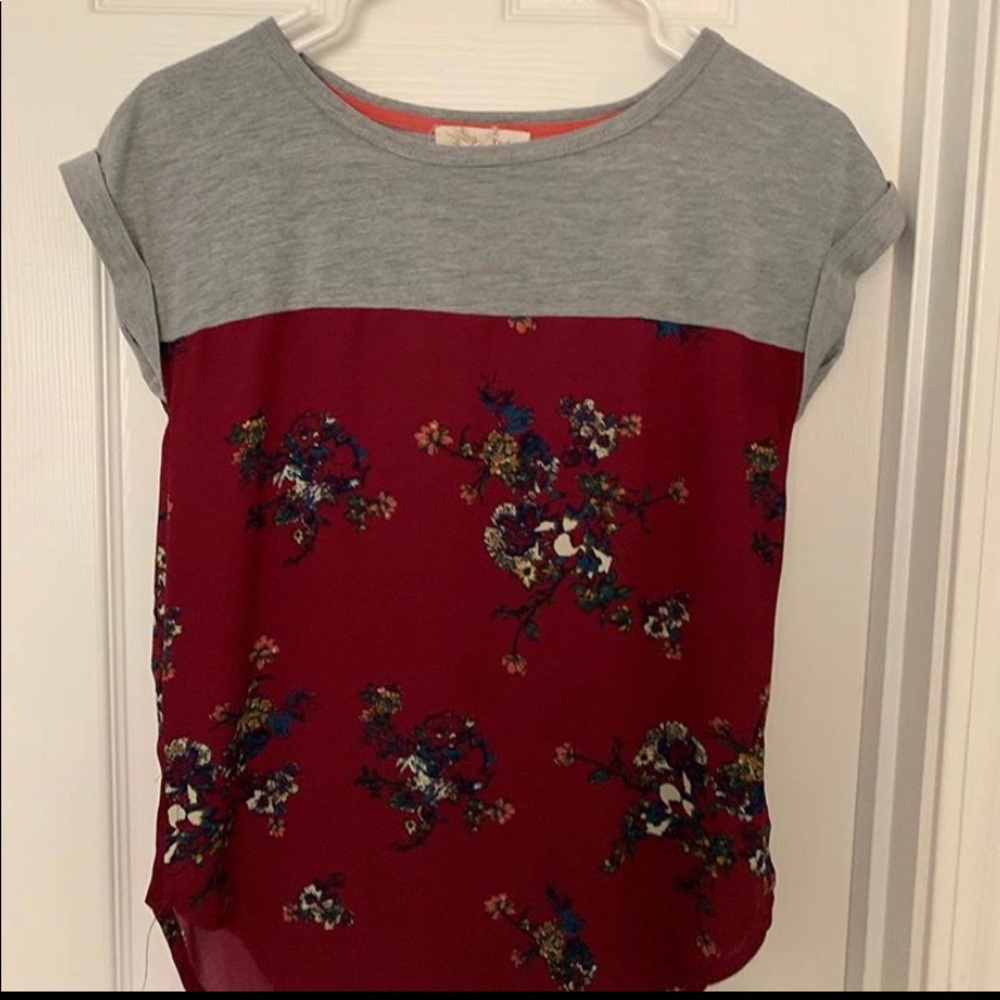 Cute flower shirt